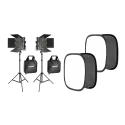 NEEWER 2-Pack RGB 660 LED Video Light