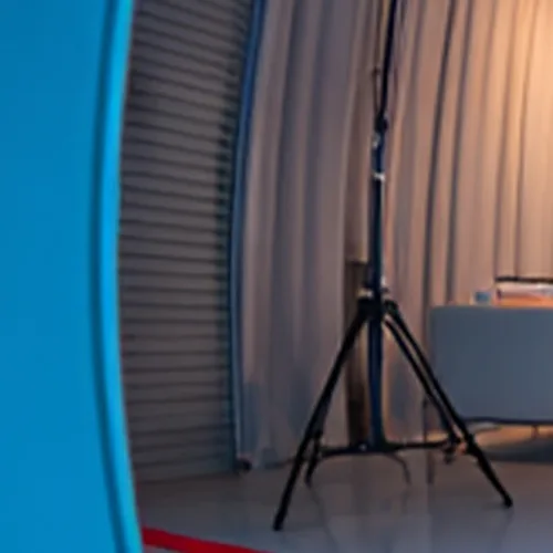 FCA Media studio with backdrop